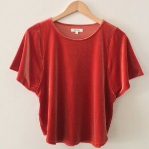 🌸💜SOLD🌸💜Madewell Velvet Butterfly